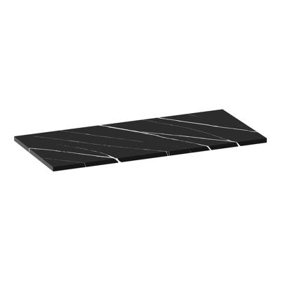 Brauer Mirage Topblad - 100 cm - Marmerlook Nero Marquina