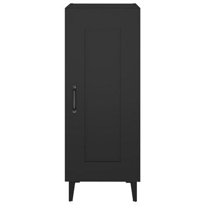 Dressoir 34,5x34x90 cm bewerkt hout zwart