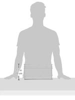 Metaltex Space Saver Smart Kitchen Pepito Kruidenrek 2 Etages 36x8x19 cm Zilver - thumbnail