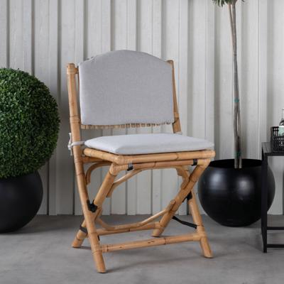 Nohr Inklapbare Tuinstoel 'Zev' Rotan Nohr Inklapbare Tuinstoel 'Zev' Rotan