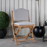 Nohr Inklapbare Tuinstoel 'Zev' Rotan - thumbnail