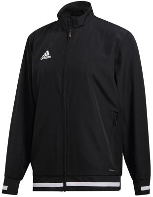 Adidas T19 Woven Jacket Heren Zwart Adidas T19 Woven Jacket Heren Zwart