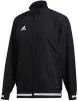 Adidas T19 Woven Jacket Heren Zwart - thumbnail