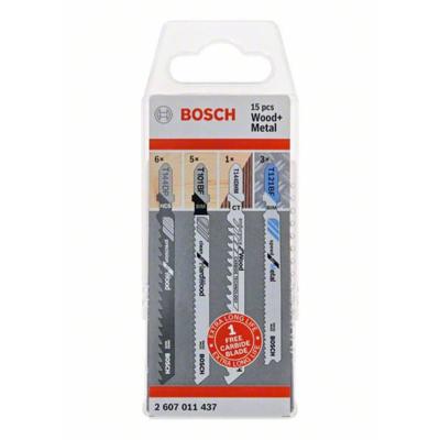 Bosch 2607011437 JSB, Wood and Metal, verpakking van 15 stuks 15 stuk(s) Bosch 2607011437 JSB, Wood and Metal, verpakking van 15 stuks 15 stuk(s)