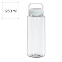 Xavax Drinkfles 1250ml Lekvrij Greep Schroefsluiting Transparant - thumbnail