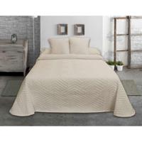 Sprei Hosteline ESPIGA Beige Ivoor Bed van 105 (1 Onderdelen) - thumbnail