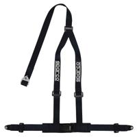 Harnas met 3 bevestigingspunten Sparco Screw Fi Kleur Zwart - thumbnail