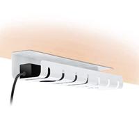 ROLINE kabelgoot, voor montage onder bureau (2 stuks), wit - thumbnail