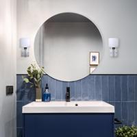 Activejet Klassieke kroonluchter pendel plafondlamp MIRA chroom triple 3xE27 voor woonkamer - thumbnail