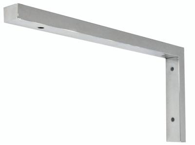 Chroom L- Supportbeugel 46X22 Aqua Splash