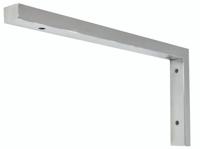 Chroom L- Supportbeugel 46X22 Aqua Splash - thumbnail