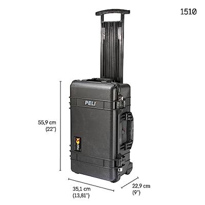 Peli 1510 Beschermkoffer Zwart met Foam