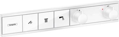 Hansgrohe RainSelect thermostaat inbouw voor 3 functies, mat wit Hansgrohe RainSelect thermostaat inbouw voor 3 functies, mat wit