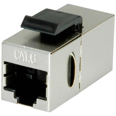 VALUE RJ-45 Koppelstuk, Keystone, afgeschermd, Cat.6 (Class E)