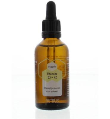 Nutalis Vitamine D3 + K2 Druppels Nutalis Vitamine D3 + K2 Druppels