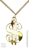 Dollar gangster ketting - thumbnail