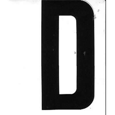 Plakletter Nobel Sticker letter D Pickup - Pickup