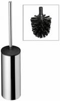 Geesa Wynk Toiletborstel met houder Chroom (zwarte borstelkop) 914511-02 - thumbnail