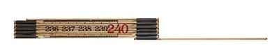Hultafors Duimstok 59 2.4m | 12-delig - HU100304 Hultafors Duimstok 59 2.4m | 12-delig - HU100304