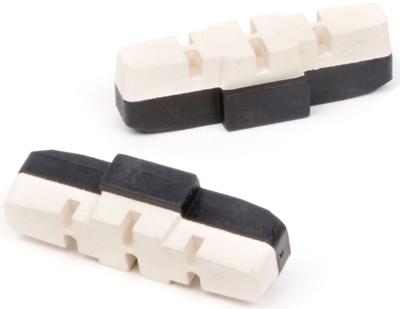 Elvedes Rembloksets power pads magura hs11 / hs33 - witte compound (op kaart) Elvedes Rembloksets power pads magura hs11 / hs33 - witte compound (op kaart)