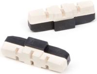 Elvedes Rembloksets power pads magura hs11 / hs33 - witte compound (op kaart) - thumbnail