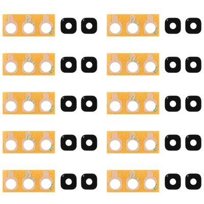 10 stuks Back Camera lenscover met Sticker voor Galaxy J2 Pro (2018)