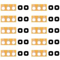 10 stuks Back Camera lenscover met Sticker voor Galaxy J2 Pro (2018) - thumbnail