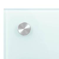 VidaXL Spatschermen keuken 2 st 70x50 cm gehard glas wit - thumbnail