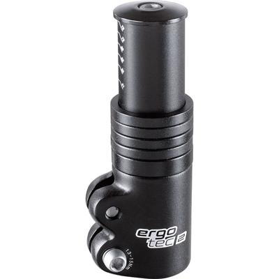 Ergotec Stuurpen verlenger ahead 3 - 1-1/8" al6061 t6 - zwart