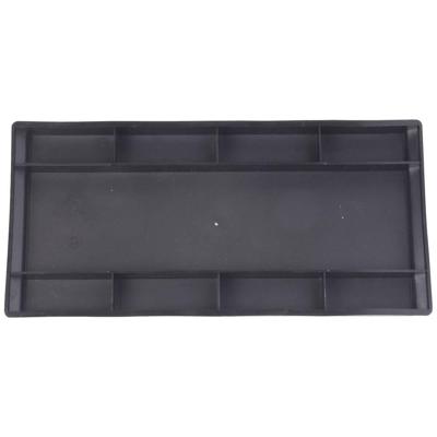 HAZET Bakje voor kleine onderdelen 162C-5 · L x B x H: 363 mm x 178 mm x 25 mm