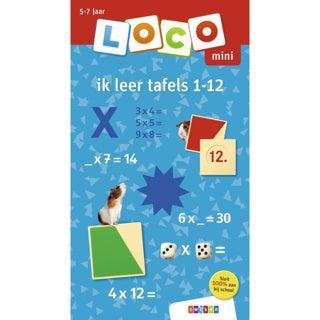 Loco Mini oefenboekje ik leer tafels 1-12