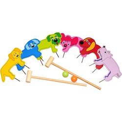 BS Toys houten croquet junior buitenspel
