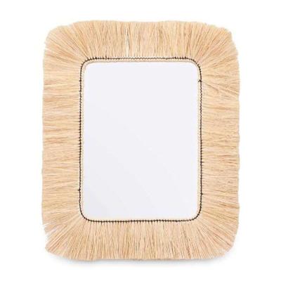 Wandspiegel Gift Decor Bruin 77 x 67 x 3 cm Rechthoekig
