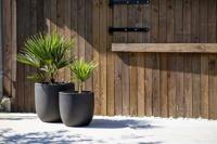 Capi bloempot urban smooth 54x52 cm zwart kbl935 - thumbnail