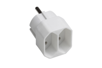 Meister Euro-Adapter 2V Wit - WU7423210 - thumbnail