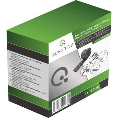 Quadrios 1908CA070 Krimpkous zonder lijm Zwart 35 mm 17.50 mm Krimpverhouding:2:1 1.6 m Quadrios 1908CA070 Krimpkous zonder lijm Zwart 35 mm 17.50 mm Krimpverhouding:2:1 1.6 m