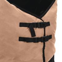 VidaXL Paardendeken cappuccino 155 cm polyester - thumbnail
