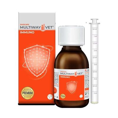 JM SANTE Multiway Vet® Duocaps Immuno - supplementen voor honden en katten - 90ml