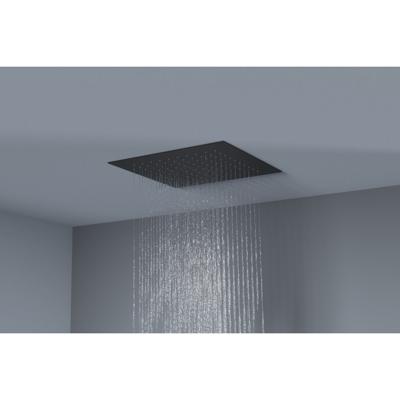 Hoofddouche Belleza Bagno ClipOn Inbouw Regendouche Vierkant 34x34 cm Mat Zwart Hoofddouche Belleza Bagno ClipOn Inbouw Regendouche Vierkant 34x34 cm Mat Zwart