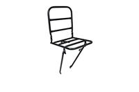 Steco Voordrager met kroonboutmontage 30 x 30 cm staal matzwart - thumbnail