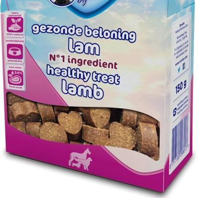 Renske Gezonde Beloning Hartjes lam hondensnacks 150gr