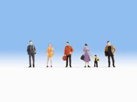 NOCH 18101 H0 Passanten. figuren Geverfd, Staand - thumbnail