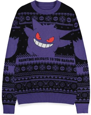 Pokémon - Gengar Christmas Jumper (Black)