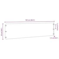 VidaXL Gazonranden 10 stuks 25x103 cm flexibel cortenstaal - thumbnail