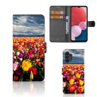 Samsung Galaxy A13 (4G) Hoesje Tulpen - thumbnail