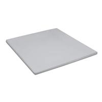 Cinderella basic topper katoen 180x210 light grey tot 15 cm - thumbnail