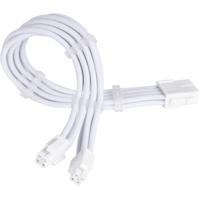 SilverStone sst-pp07e-eps8w-v2, eps 12v 8pin (4+4) verlengkabel (wit, 30 centimeter) - thumbnail
