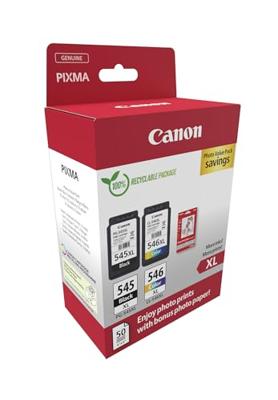 Canon PG-545XL & CL-546XL multipack & papier - thumbnail