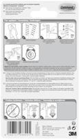 3M Command-haak M Transparant Inhoud: 2 stuk(s) - thumbnail