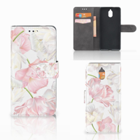 Nokia 3.1 (2018) Hoesje Lovely Flowers - thumbnail